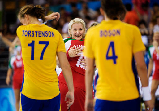 Piroska Szamoransky, Ungern, jubel medan Linnea Torstenson,