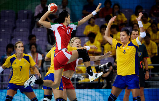 Anita Gorbicz, Ungern, skjuter mot