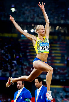 Carolina Klüft, Sverige