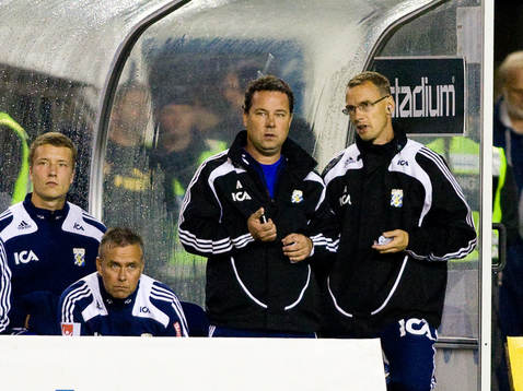 Stefan Rehn, tränare, Jonas Olsson, tränare, IFK Göteborg