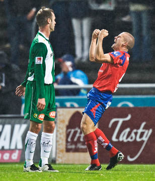 Christoffer Andersson,  Helsingborg, glädje, jubel