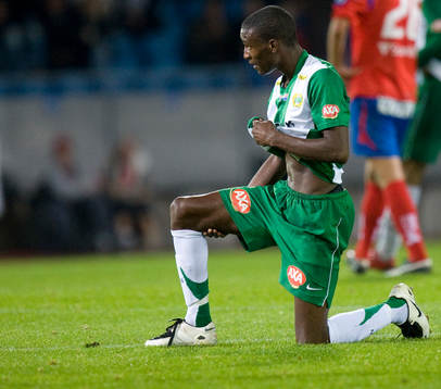 Hammarby på knä, här José Monteiro