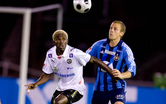 Daniel Sjölund, Djurgården, Eric Magloire Bassombeng,