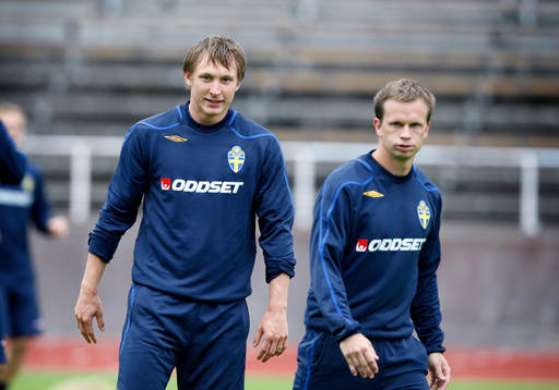Kim Källström och Tobias Linderoth