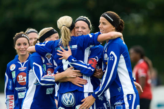 Målkalas, Caroline Seger har ökat på målskörden och