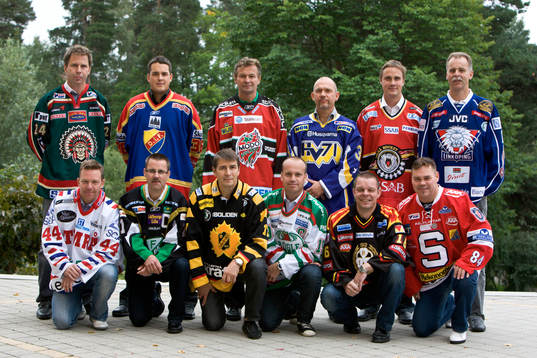 Bläddra bland fler bilder av Upptaktsträff, Elitserien, ishockey