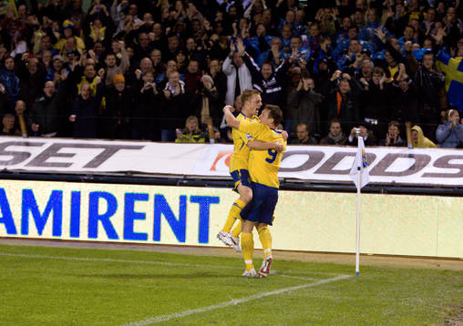 Kim Källström, Sverige jubel