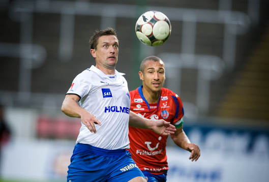 Mikael Blomberg, Norrköping, med Henrik Larsson,
