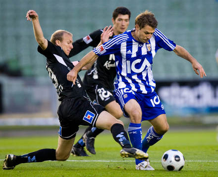 Andreas Johansson bryter Stefan Selakovic