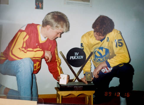Privat bild på Kenny och Jörgen Jönsson