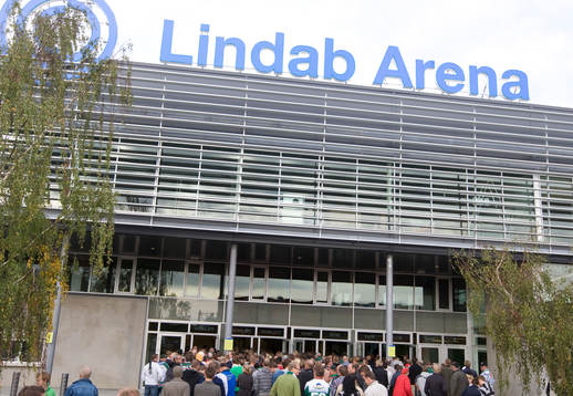 Ishall, stadion, Lindab arena