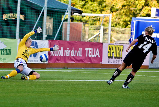 Fotboll, dam, Damallsvenskan, Kopparberg/Göteborg -
