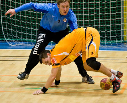 Tomas Drivstedt, målvakt, Malmö och Love Asplund,