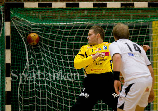 Kristianstads nye målvakt Kristian Friis får här