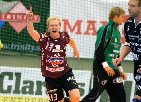 Niklas Gudmunsson jubel
