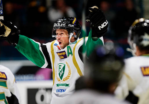 Rickard Wallin, Färjestad, jubel