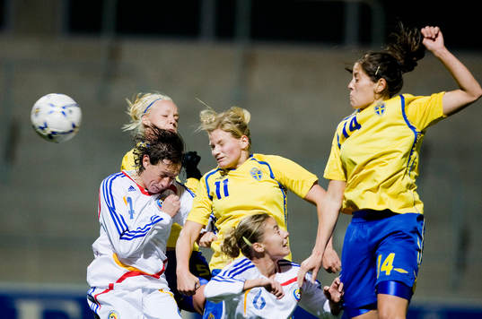 Caroline Seger, Sara Lindén och Madelaine Edlund