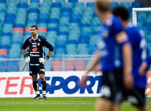 Bläddra bland fler bilder av Fotboll, Gais-Halmstad