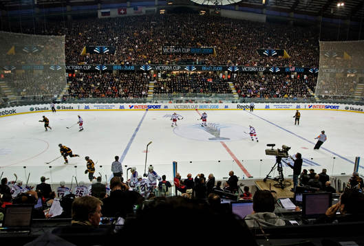 PostFinance-Arena i Bern, interiör