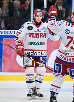 1-0 Mika Pyörälä, Timrå jubel