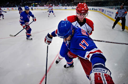 Ishockey, Victoria Cup, New York Rangers - Metallurg