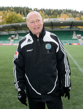 Sören Åkeby, tränare, med sin nya klubb GIF Sundsvall