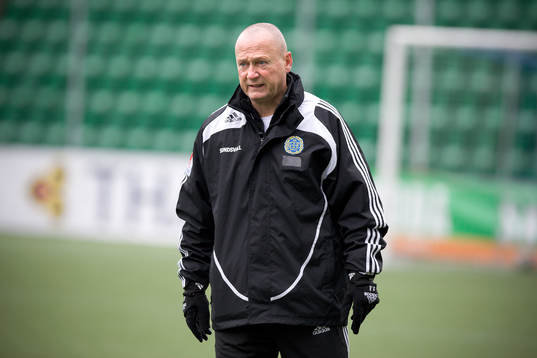 Sören Åkeby, tränare, med sin nya klubb GIF Sundsvall
