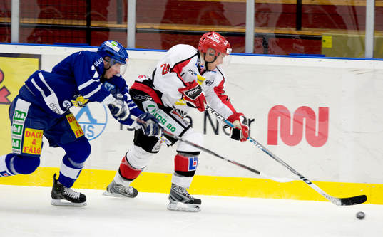 Johan Andersson, Almtuna passar till 2-1 målet