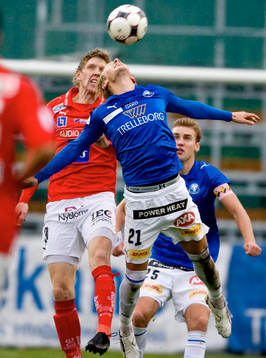 Magnus Andersson och David Elm, nickduell