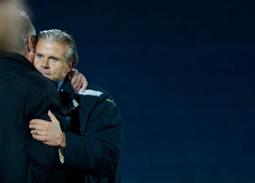 Bengt Madsen grattar Roland Nilsson