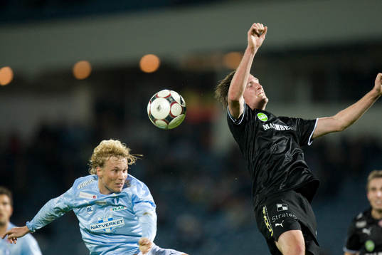 Rick Kruyt och Per Johansson nickduell