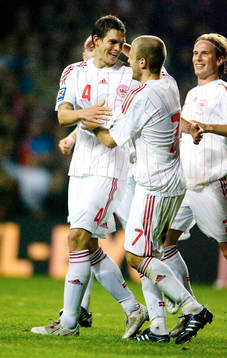 Daniel Agger,  Jubel 2-0