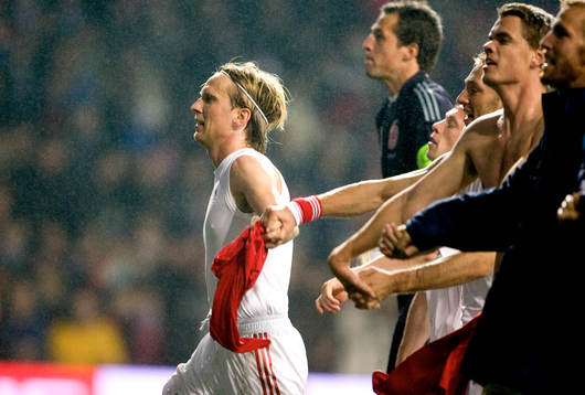 Jubel i Danmark. Christan Poulsen