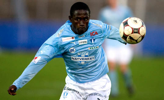 Malmö testade spelare. Felix Obada, MFF