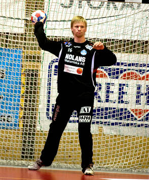 Målvakt Daniel Svensson