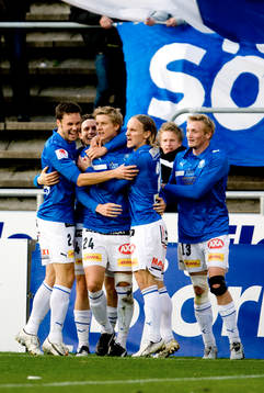 Andreas Drugge, TFF. Jubel 1-0