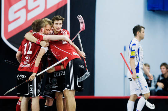 Storvreta-spelarna jubel