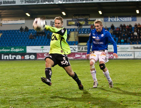 Kim Christensen, målvakt, Göteborg och Fredrik Jensen,