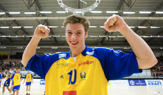 Debutanten Niclas Ekberg, succédebutant