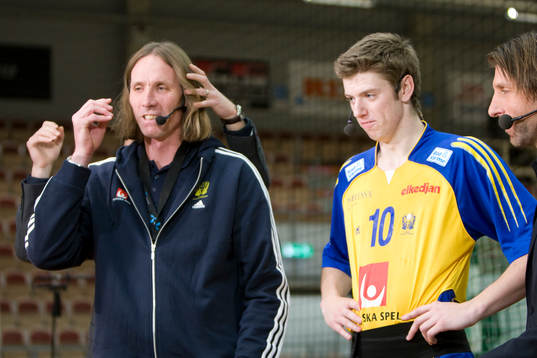 Niclas Ekberg, succédebutanten redo för TV