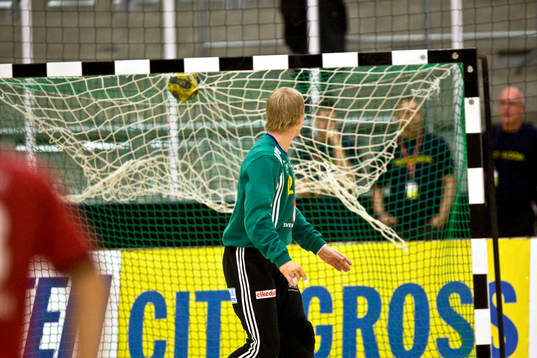 Johan Sjöstrand, målvakt. Mål