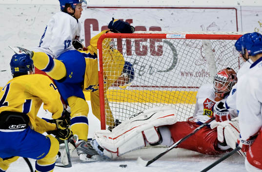 Mikael Backlund och Jacob Josefson, Sverige, oroar