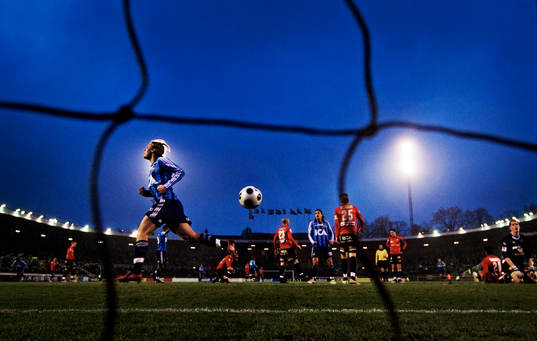 Sebastian Rajalakso, Djurgården, har precis gjort mål på