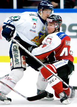 Patrik Carlsson, Växjö och Nichlas Hardt, Malmö tog en