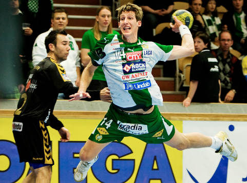 Albin Tingsvall, Hammarby, skjuter