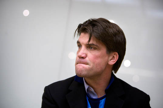Presskonferens, Bosse Andersson avgår