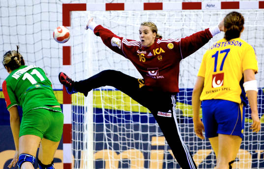 Madeleine Grundström, Sveriges målvakt