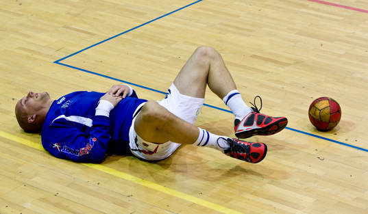 Johan Petersson, streching, uppvärmning