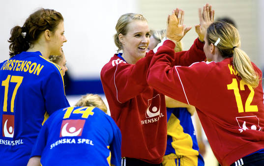 Jubel i Sverige. Madeleine Grundström, Sverige