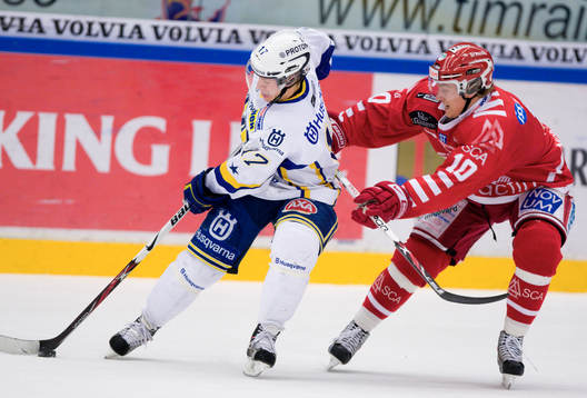 Andreas Falk, HV71 och Oscar Sundh, Timrå